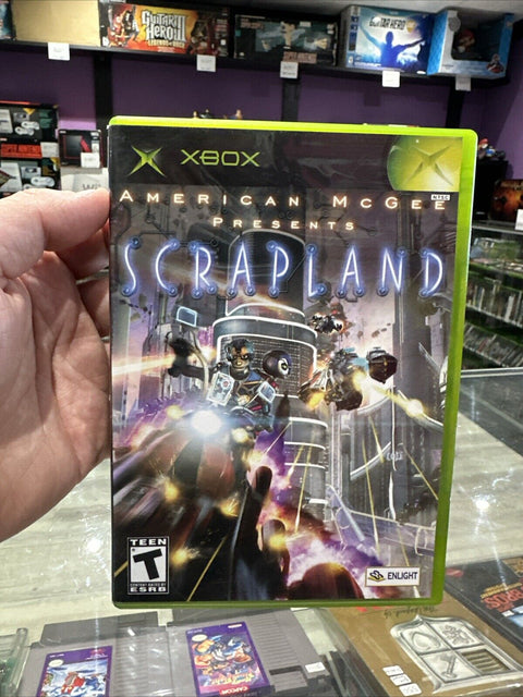 American McGee Presents Scrapland (Microsoft Xbox, 2005) New - *No plastic*