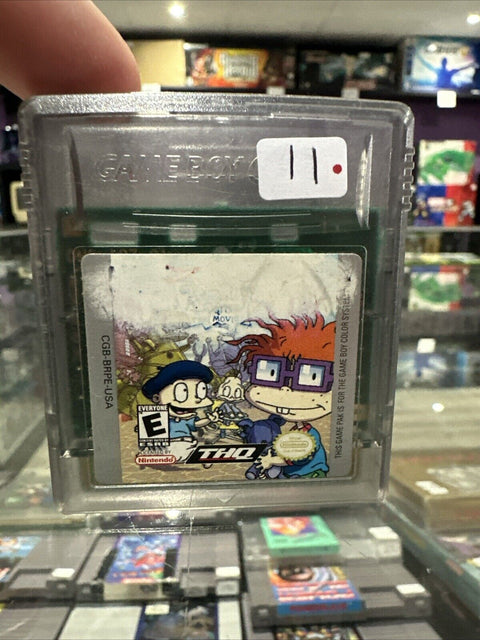 Rugrats in Paris: The Movie (Nintendo Game Boy Color, 2000) GBC Tested!