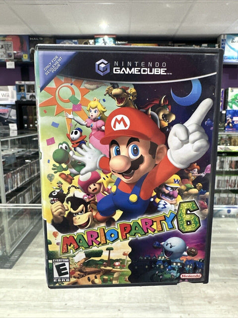 Mario Party 6 ( Nintendo GameCube, 2004 ) Box / Case Only!