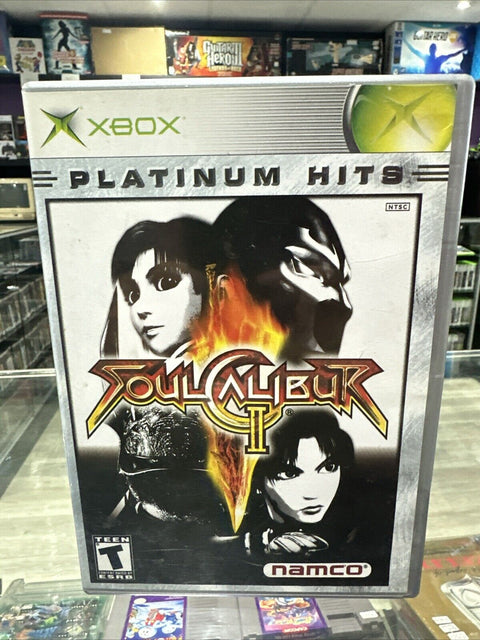 Soul Calibur 2 - Microsoft Original Xbox - CIB Complete Tested!