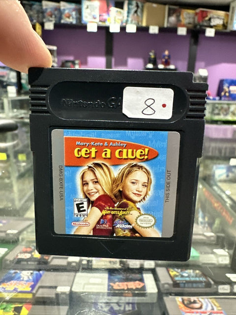 Mary-Kate & Ashley: Get a Clue (Nintendo Game Boy Color, 2000) GBC Tested!