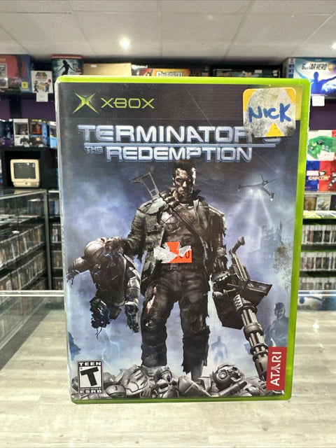 Terminator 3: The Redemption (Microsoft Original Xbox, 2004) CIB Complete Tested