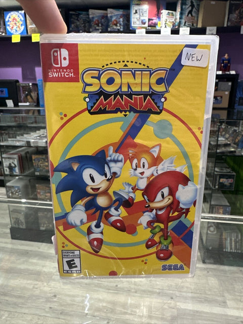 NEW! Sonic Mania - Nintendo Switch - Factory Sealed