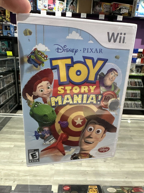 NEW! Toy Story Mania (Nintendo Wii, 2009) Factory Sealed!
