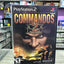 Commandos 2: Men of Courage (Sony PlayStation 2, 2002) PS2 CIB Complete Tested!