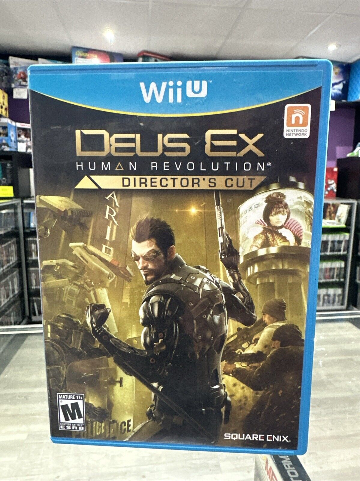 Deus authentic Ex Human Revolution Director's Cut for Nintendo Wii U