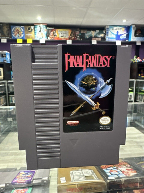 Final Fantasy (Nintendo NES, 1990) Authentic Cartridge Only - Tested!