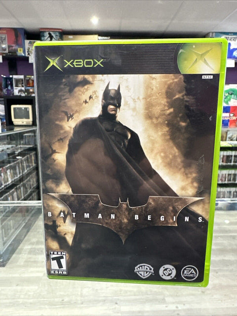 Batman Begins (Microsoft OG Xbox, 2005) CIB Complete Tested!