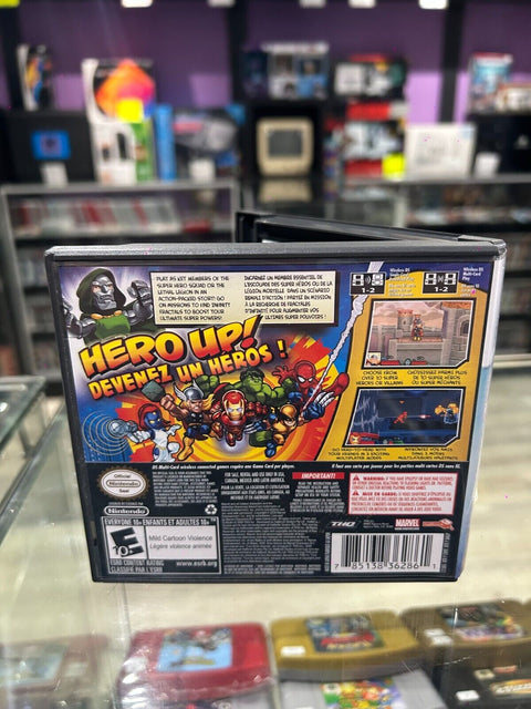 Marvel Super Hero Squad (Nintendo DS, 2009) CIB Complete Tested!