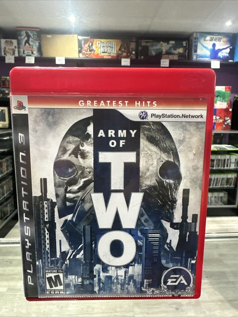 Army of Two (Sony PlayStation 3 PS3, 2008) Complete Tested!