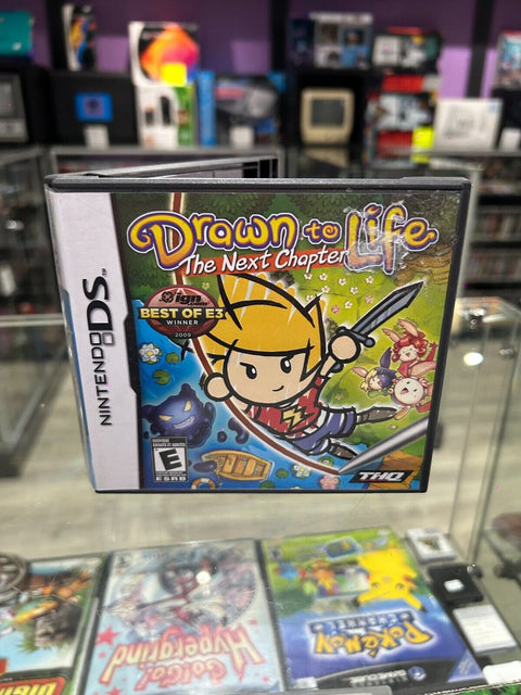 Drawn to Life: The Next Chapter (Nintendo DS, 2009) CIB Complete Tested!