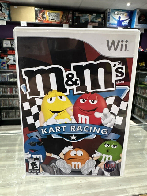 M&M's Kart Racing (Nintendo Wii, 2007) CIB Complete Tested!