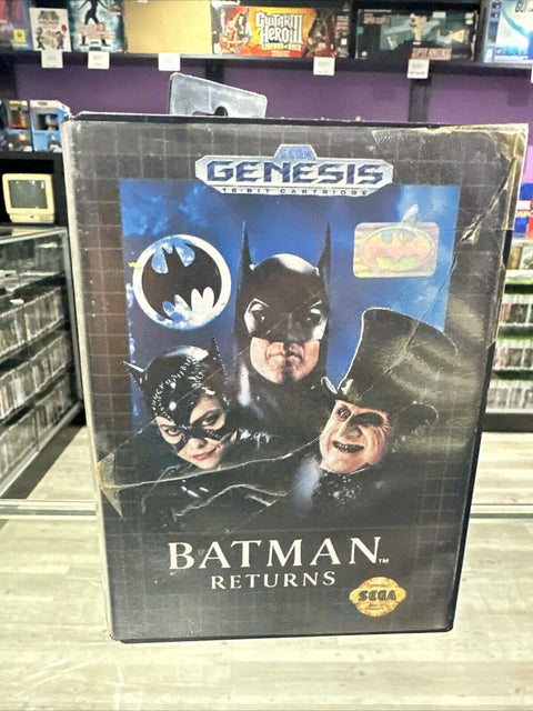 Batman Returns (Sega Genesis, 1992) No Manual - Tested!