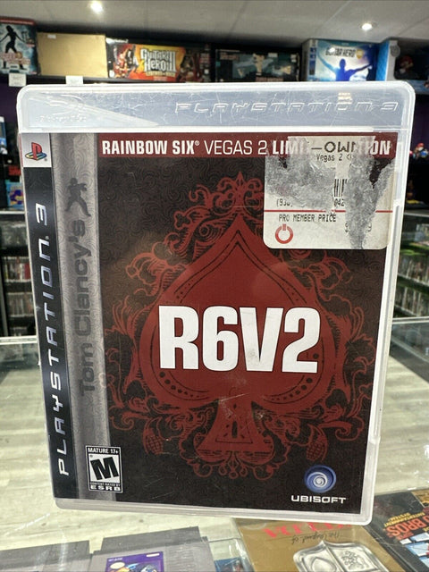 Tom Clancy's Rainbow Six: Vegas 2 Limited Edition (PlayStation 3) PS3 Complete