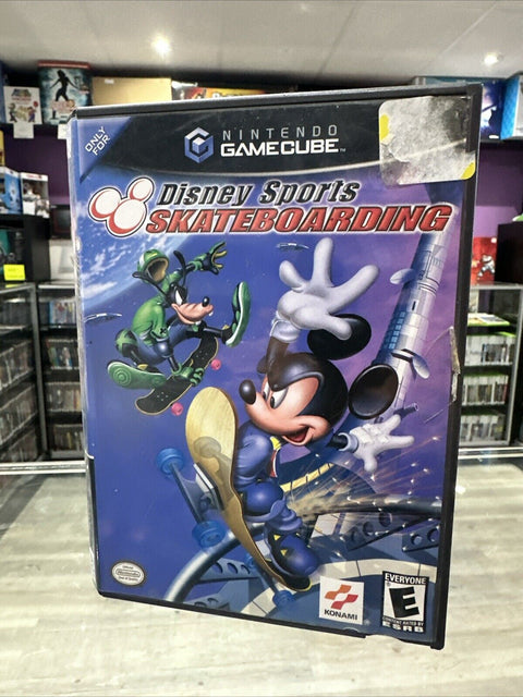 Disney Sports Skateboarding (Nintendo GameCube, 2002) No Manual - Tested!