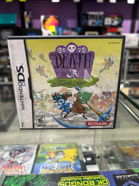 Death Jr. and the Science Fair of Doom  (Nintendo DS, 2007) CIB Complete Tested!