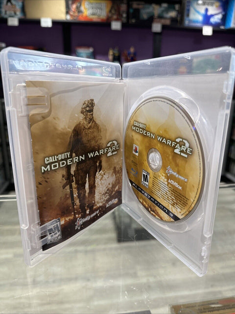 Call of Duty: Modern Warfare 2 (PlayStation 3, 2009) PS3 Complete Tested!