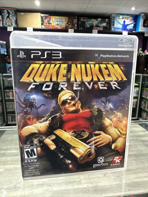 Duke Nukem Forever (Sony PlayStation 3) PS3 Complete Tested!