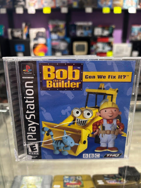 Bob the Builder: Can We Fix It (Sony PlayStation 1, 2001) CIB Complete Tested!