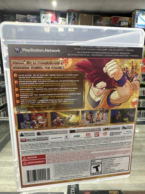 Dragon Ball Z: Battle of Z (Sony PlayStation 3, 2014) PS3 Tested