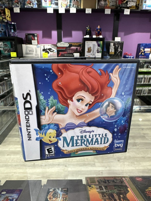 The Little Mermaid: Ariel's Undersea Adventure (Nintendo DS, 2006) Complete