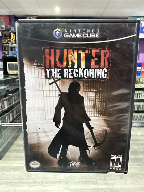 Hunter: The Reckoning (Nintendo GameCube, 2002) CIB Complete Tested!