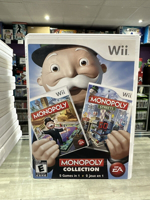 Monopoly Collection (Nintendo Wii, 2011) Complete and Tested