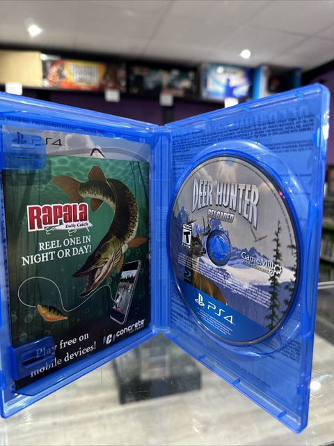 Deer Hunter: Reloaded (Sony PlayStation 4, 2017) PS4 CIB Complete Tested!