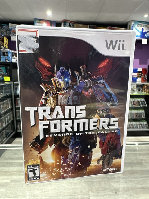 Transformers: Revenge of the Fallen (Nintendo Wii, 2009) CIB Complete Tested