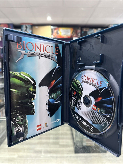 Bionicle Heroes (Sony PlayStation 2, 2006) PS2 CIB Complete Tested!