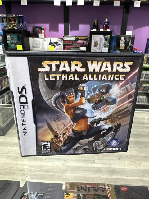 Star Wars: Lethal Alliance (Nintendo DS, 2006) CIB Complete Tested!