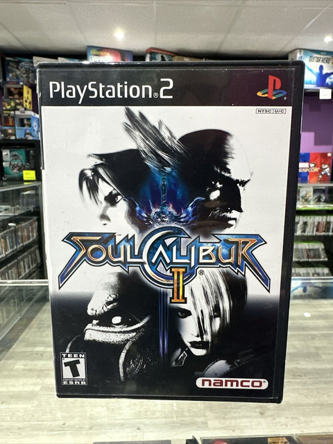 Soul Calibur II (Sony PlayStation 2, 2003) PS2 CIB Complete w/ Demo - Tested!