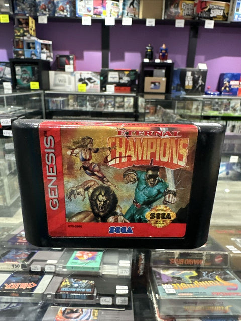 Eternal Champions (Sega Genesis, 1993) Tested!