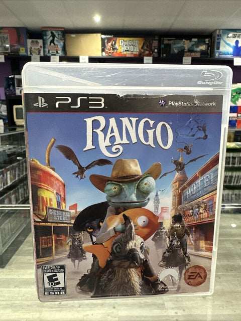 Rango (Sony PlayStation 3, 2011) PS3 CIB Complete Tested!