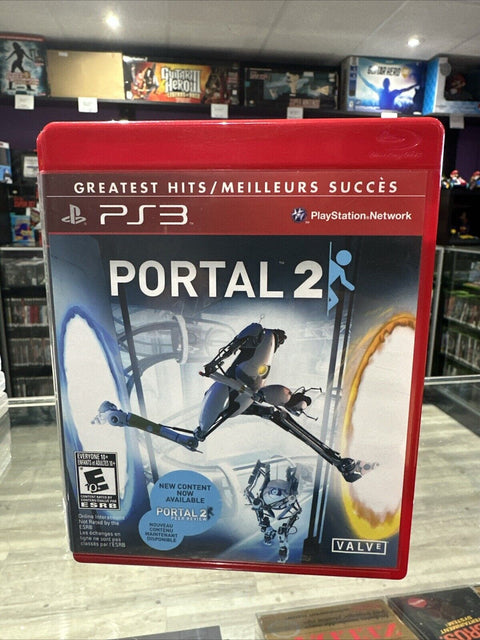 Portal 2 (Sony Playstation 3, 2011) PS3 CIB Complete Tested!