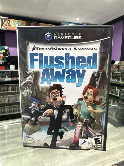 Flushed Away (Nintendo GameCube, 2006) CIB Complete Tested!