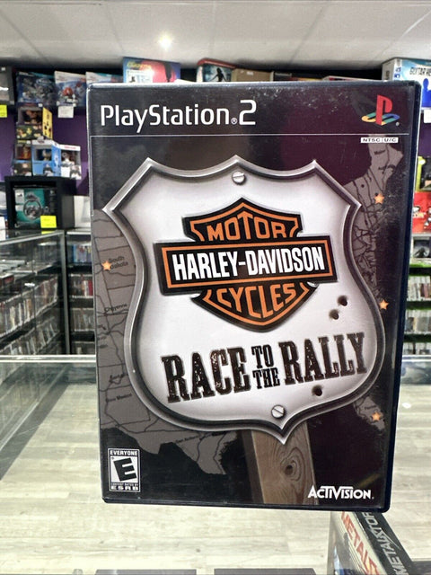 Harley-Davidson Motorcycles: Race to the Rally (PlayStation 2) PS2 Complete