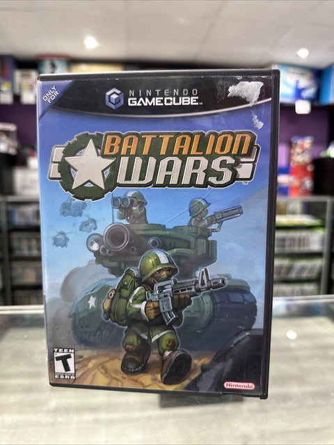 Battalion Wars (Nintendo GameCube, 2005) No Manual - Tested!