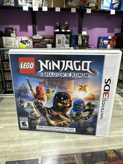 LEGO Ninjago: Shadow of Ronin - CIB - Nintendo DS Complete Tested!