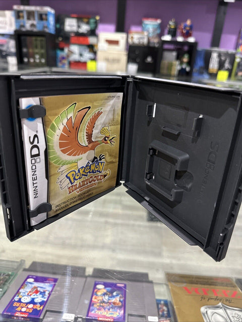 Pokemon: HeartGold Version (Nintendo DS, 2010) Box / Case + Manual Only!