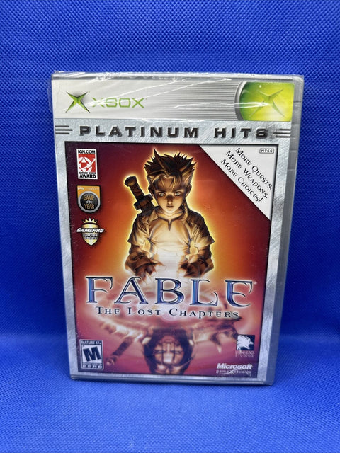 NEW! Fable: The Lost Chapters (Microsoft Original Xbox) Factory Sealed w/ Rip