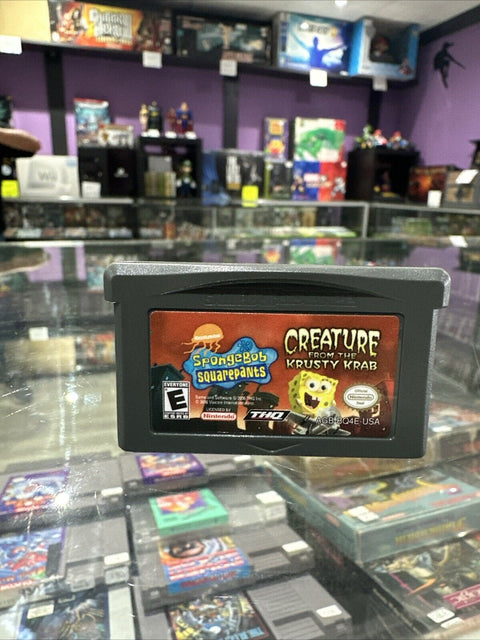 SpongeBob SquarePants: Creature from the Krusty Krab (Game Boy Advance) GBA