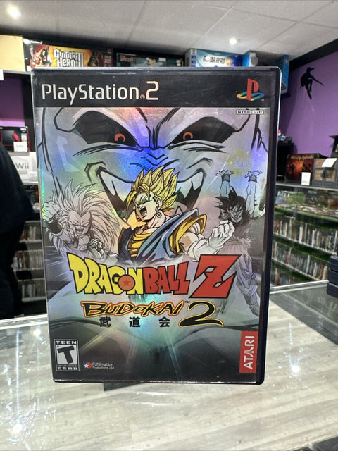 Dragon Ball Z: Budokai 2 (Sony PlayStation 2, 2003) PS2 CIB Complete Tested!