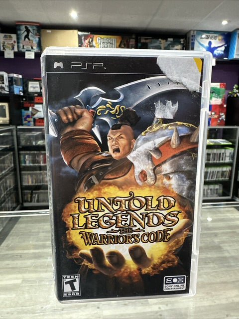 Untold Legends: The Warrior's Code (Sony PSP, 2006) CIB Complete Tested!