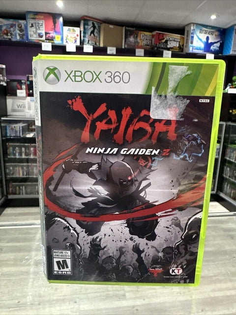 Yaiba: Ninja Gaiden Z (Microsoft Xbox 360) CIB Complete w/ Comic Tested!