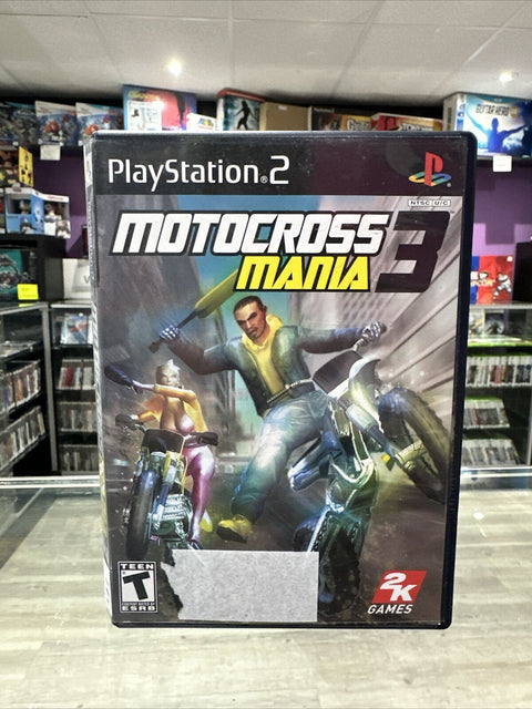 Motocross Mania 3 (Sony PlayStation 2, 2005) PS2 CIB Complete Tested!