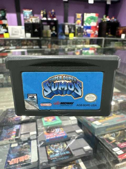 Super Duper Sumos (Nintendo Game Boy Advance, 2003) GBA Tested!