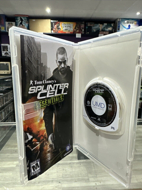 Tom Clancy's Splinter Cell: Essentials (Sony PSP, 2006) CIB Complete Tested!