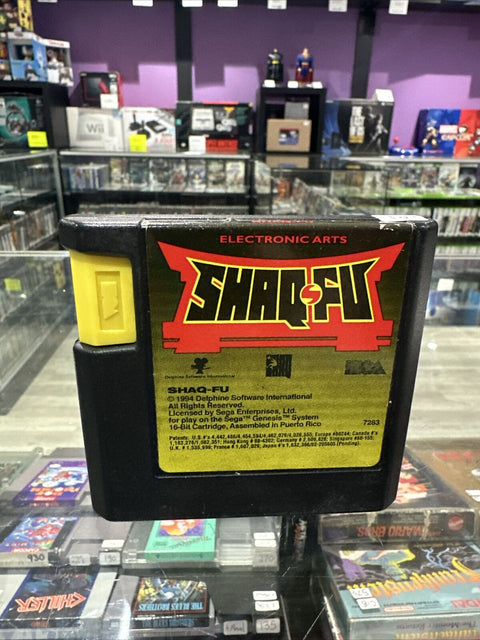 Shaq-Fu (Sega Genesis, 1994) Authentic Tested!