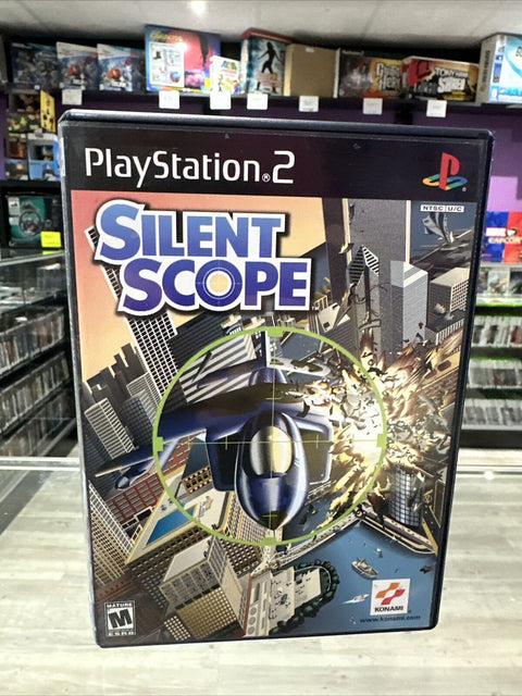 Silent Scope (Sony PlayStation 2, 2000) PS2 CIB Complete Tested!